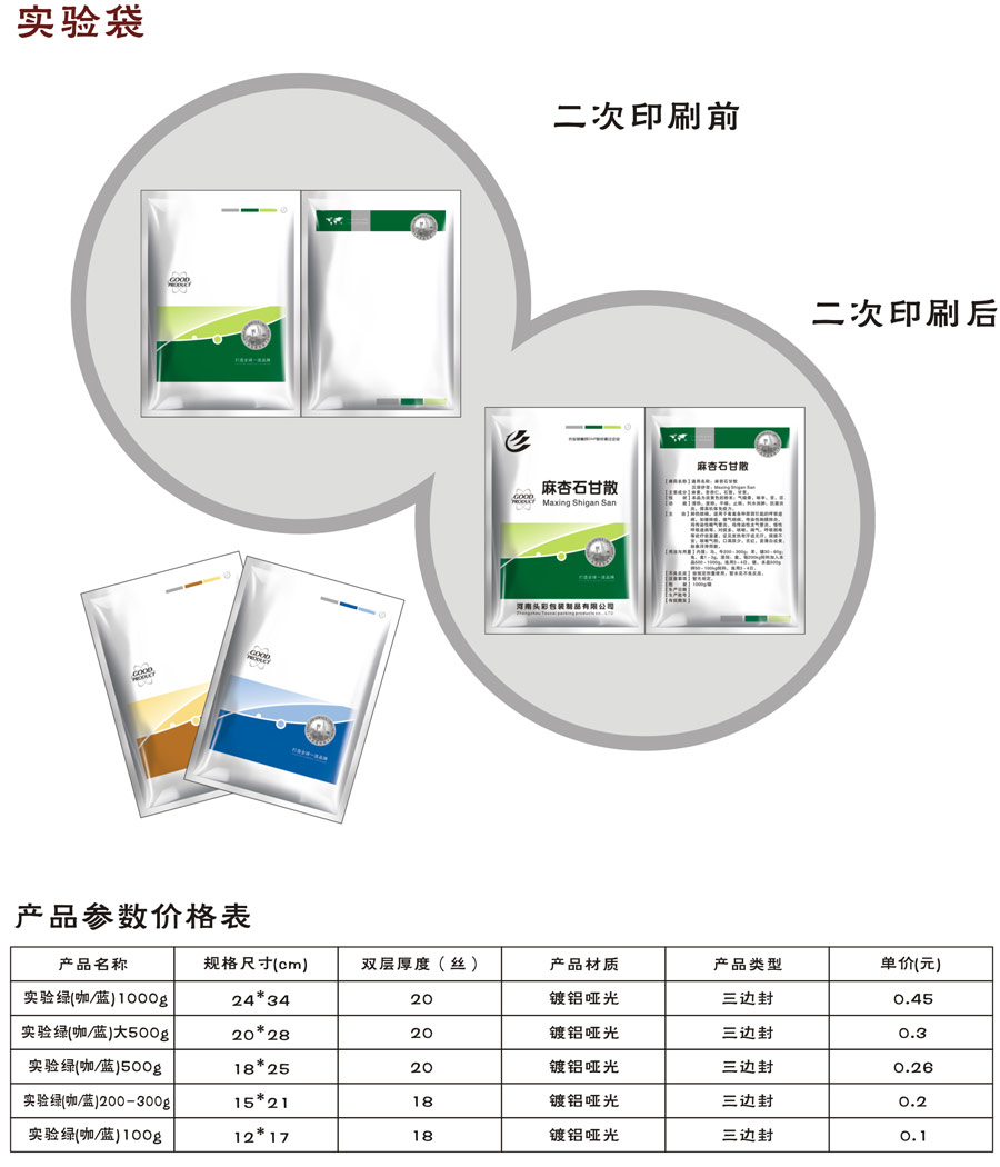 实验袋(图1)